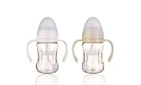 220ml PPSU wide neck bottle with handles 1