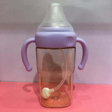 240ml square shape Wide Neck PPSU Feeding Bottle
