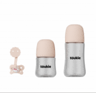 Wide Neck PP Feeding bottle 2pc with Pacifier