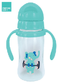 180ml nano silver baby sippy cup penguin shape