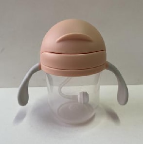 220ml Extra wide neck penguine shape PP sippy cup