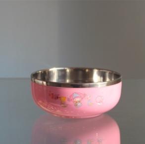 304 stainless steel baby feeding bowl