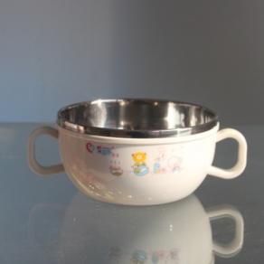 304 stainless steel baby feeding bowl