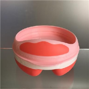 anti-slip baby snack bowl with lid