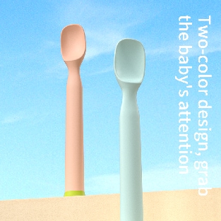 PP spoon with TPE suction base