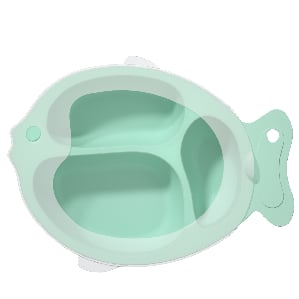 baby fish shape plate